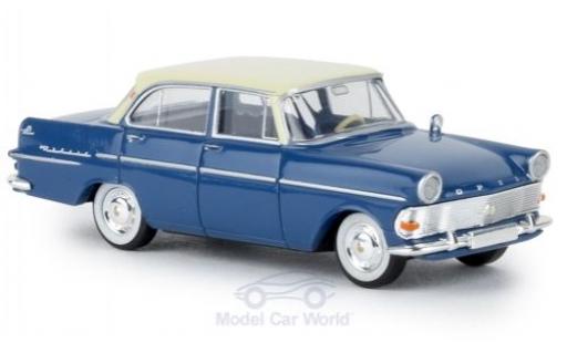 Diecast model cars Opel Rekord 1/87 Brekina P2 blue/beige TD Opel Rekord 1/87 Brekina P2 blue/beige TD diecast model cars
