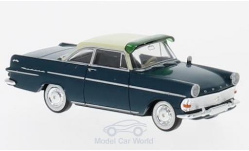 Diecast model cars Opel Rekord 1/87 Brekina P2 Coupe blue/beige mit Sonnenblende Opel Rekord 1/87 Brekina P2 Coupe blue/beige mit Sonnenblende diecast model cars