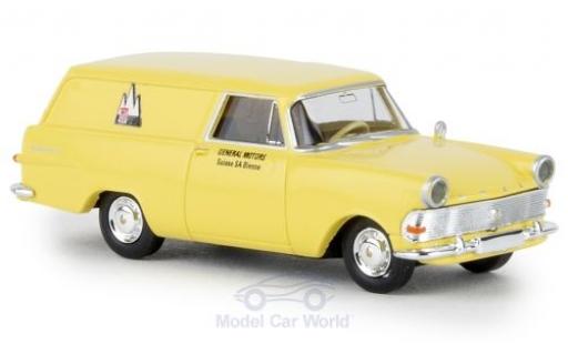 Diecast model cars Opel Rekord 1/87 Brekina P2 Kasten GM Suisse TD Opel Rekord 1/87 Brekina P2 Kasten GM Suisse TD diecast model cars
