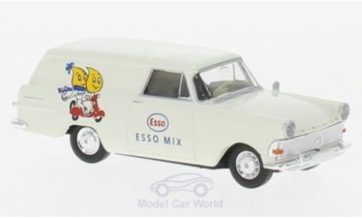 Diecast model cars Opel Rekord 1/87 Brekina P2 Van Esso-2T-Mix Opel Rekord 1/87 Brekina P2 Van Esso-2T-Mix diecast model cars