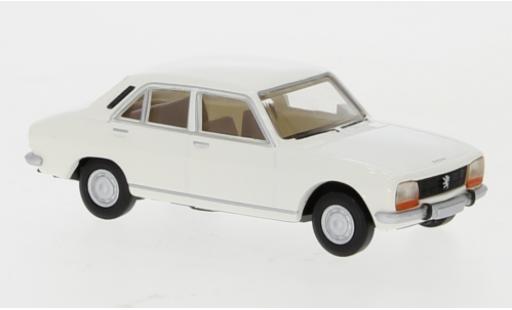 Diecast model cars Peugeot 504 1/87 Brekina white 1961 Peugeot 504 1/87 Brekina white 1961 diecast model cars