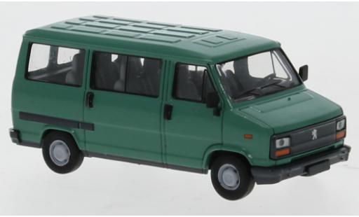 Peugeot J5 1/87 Brekina Bus green 1982 diecast model cars