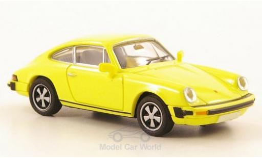 Diecast model cars Porsche 911 1/87 Brekina (G-Reihe) yellow Porsche 911 1/87 Brekina (G-Reihe) yellow diecast model cars