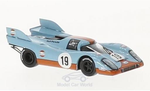 Diecast model cars Porsche 917 1971 1/87 Brekina K No.19 Gulf Team Gulf 24h Le Mans 1971 H.Müller/R.Attwood Porsche 917 1971 1/87 Brekina K No.19 Gulf Team Gulf 24h Le Mans 1971 H.Müller/R.Attwood diecast model cars