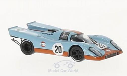 Diecast model cars Porsche 917 1970 1/87 Brekina K No.20 Gulf Team John Wyer Gulf 24h Le Mans 1970 J.Siffert/B.Redman Porsche 917 1970 1/87 Brekina K No.20 Gulf Team John Wyer Gulf 24h Le Mans 1970 J.Siffert/B.Redman diecast model cars