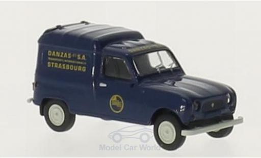Diecast model cars Renault 4 1/87 Brekina R Fourgonnette Danzas Strasbourg Renault 4 1/87 Brekina R Fourgonnette Danzas Strasbourg diecast model cars