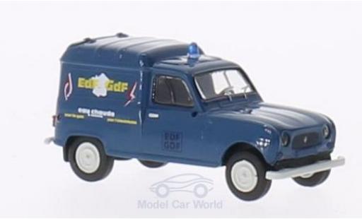 Diecast model cars Renault 4 1/87 Brekina R Fourgonnette EDF / GDF Renault 4 1/87 Brekina R Fourgonnette EDF / GDF diecast model cars