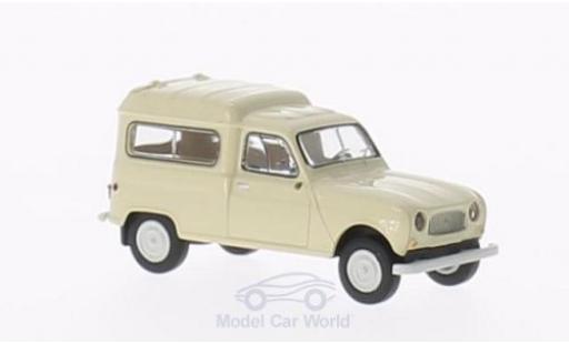 Diecast model cars Renault 4 1/87 Brekina R Fourgonnette mit Seitenfenstern beige Renault 4 1/87 Brekina R Fourgonnette mit Seitenfenstern beige diecast model cars