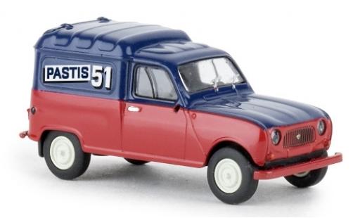 Diecast model cars Renault 4 1/87 Brekina R Fourgonnette Partis 51 1961 Renault 4 1/87 Brekina R Fourgonnette Partis 51 1961 diecast model cars