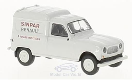 Diecast model cars Renault 4 L 1/87 Brekina R Fourgonnette Sinpar- Renault 4 L 1/87 Brekina R Fourgonnette Sinpar- diecast model cars