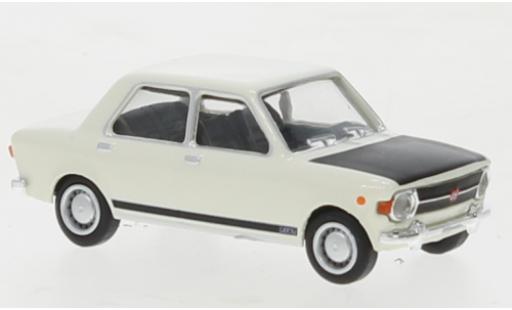 Diecast model cars Fiat 128 1/87 Brekina Starline white/black 1969 Fiat 128 1/87 Brekina Starline white/black 1969 diecast model cars