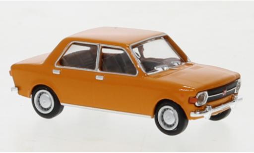 Diecast model cars Fiat 128 1/87 Brekina Starline orange 1969 Fiat 128 1/87 Brekina Starline orange 1969 diecast model cars