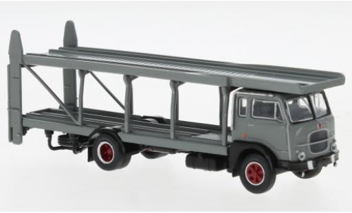 Fiat 642 1/87 Brekina Starline camion de transport de voiture grey/black 1962 diecast model cars