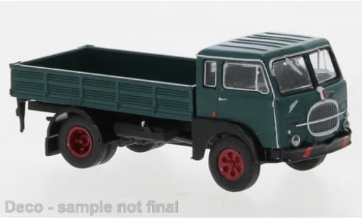 Fiat 642 1/87 Brekina Starline Pritsche green/black 1962 diecast model cars