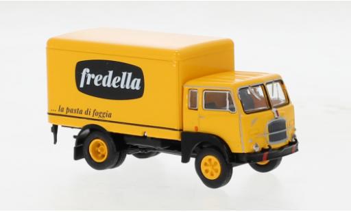 Fiat 642 1/87 Brekina Starline wagon conteneur Fredella 1962 diecast model cars