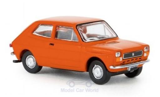 Diecast model cars Fiat 127 1/87 Brekina orange 1971 Fiat 127 1/87 Brekina orange 1971 diecast model cars