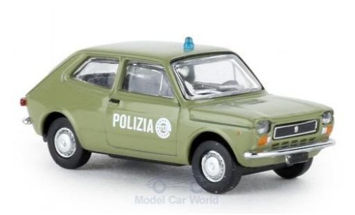 Diecast model cars Fiat 127 1/87 Brekina Polizia 1971 Fiat 127 1/87 Brekina Polizia 1971 diecast model cars