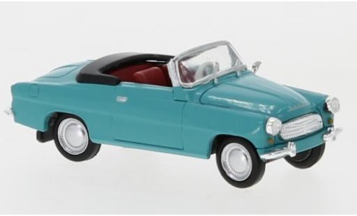 Diecast model cars Skoda Felicia 1/87 Brekina blue 1959 Skoda Felicia 1/87 Brekina blue 1959 diecast model cars