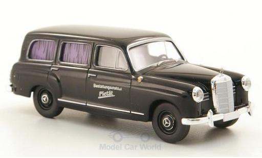 Diecast model cars Mercedes 180 1/87 Brekina Kombi black Bestattungsinstitut Pietät Mercedes 180 1/87 Brekina Kombi black Bestattungsinstitut Pietät diecast model cars