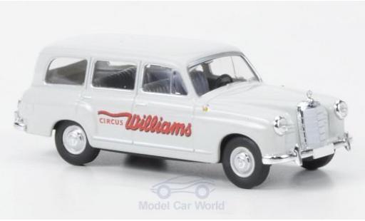 Diecast model cars Mercedes 180 1/87 Brekina Kombi (W120) Circus Williams Mercedes 180 1/87 Brekina Kombi (W120) Circus Williams diecast model cars