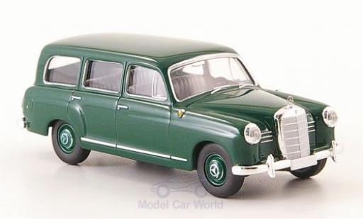 Diecast model cars Mercedes 180 1/87 Brekina Kombi (W120) green 1955 Mercedes 180 1/87 Brekina Kombi (W120) green 1955 diecast model cars