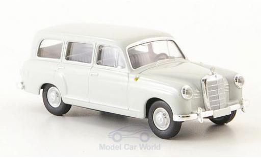 Diecast model cars Mercedes 180 1/87 Brekina Kombi (W120) grey 1955 Mercedes 180 1/87 Brekina Kombi (W120) grey 1955 diecast model cars