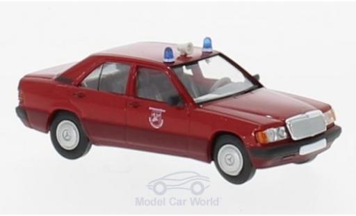 Mercedes 190 E 1/87 Brekina E Feuerwehr Parchimer Land diecast model cars