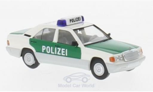 Mercedes 190 E 1/87 Brekina E Polizei Hamburg diecast model cars