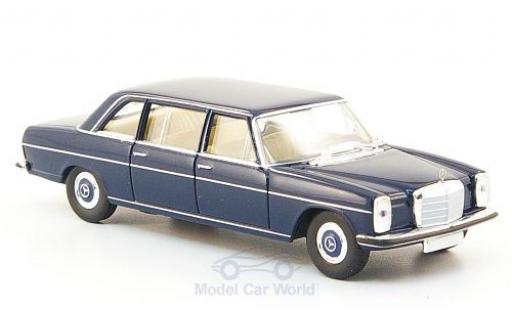 Diecast model cars Mercedes 220 1/87 Brekina D lang (W115) blue Mercedes 220 1/87 Brekina D lang (W115) blue diecast model cars