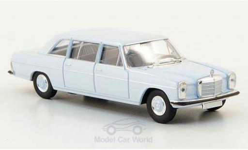 Diecast model cars Mercedes 220 1/87 Brekina D lang (W115) blue Mercedes 220 1/87 Brekina D lang (W115) blue diecast model cars