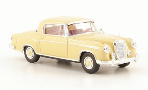 Diecast model cars Mercedes 220 1/87 Brekina S Coupe (W180 II) beige Mercedes 220 1/87 Brekina S Coupe (W180 II) beige diecast model cars