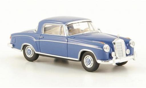 Diecast model cars Mercedes 220 1/87 Brekina S Coupe (W180 II) blue Mercedes 220 1/87 Brekina S Coupe (W180 II) blue diecast model cars