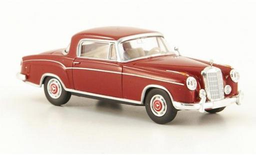 Diecast model cars Mercedes 220 1/87 Brekina S Coupe (W180 II) red Mercedes 220 1/87 Brekina S Coupe (W180 II) red diecast model cars