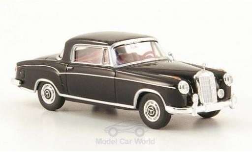 Diecast model cars Mercedes 220 1/87 Brekina S Coupe (W180 II) black Mercedes 220 1/87 Brekina S Coupe (W180 II) black diecast model cars