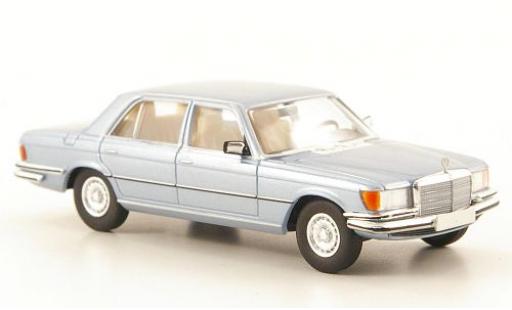 Diecast model cars Mercedes 450 1/87 Brekina SEL (W116) metallic blue Mercedes 450 1/87 Brekina SEL (W116) metallic blue diecast model cars