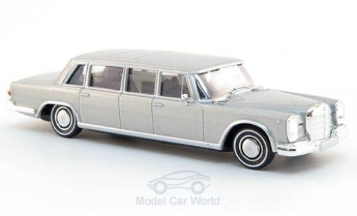 Mercedes 600 1/87 Brekina Pullman Limousine grey diecast model cars