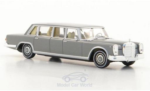 Mercedes 600 1/87 Brekina (W100) Pullman Limousine grey diecast model cars