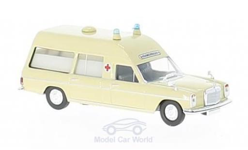 Mercedes /8 1/87 Brekina beige Krankenwagen ohne Vitrine diecast model cars