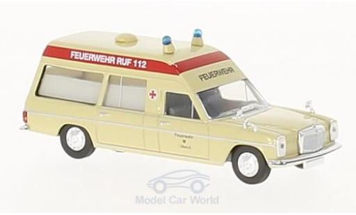 Mercedes /8 1/87 Brekina Feuerwehr Lübeck Krankenwagen diecast model cars