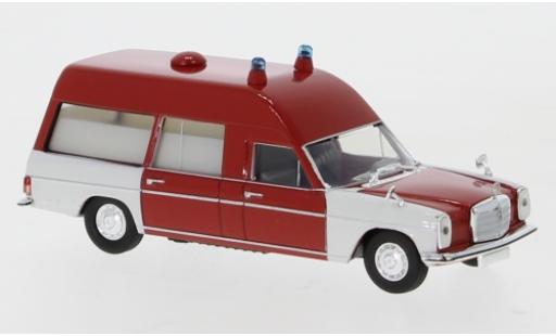 Mercedes /8 1/87 Brekina KTW red/white 1970 diecast model cars