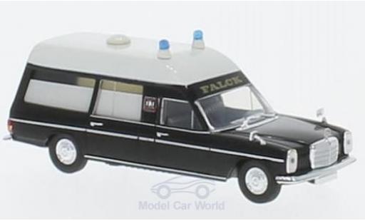 Mercedes /8 1/87 Brekina KTW black/white Falck diecast model cars
