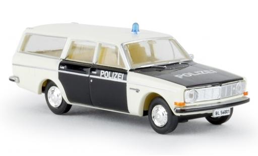 Diecast model cars Volvo 145 1/87 Brekina Kombi Polizei Baselland camionnette sans Vitrine Volvo 145 1/87 Brekina Kombi Polizei Baselland camionnette sans Vitrine diecast model cars