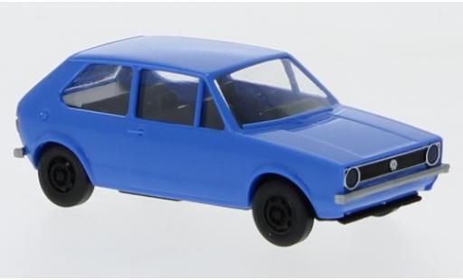 Diecast model cars Volkswagen Golf 1/87 Brekina I blue 1974 Volkswagen Golf 1/87 Brekina I blue 1974 diecast model cars