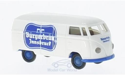 Diecast model cars Volkswagen T1 B 1/87 Brekina a Bürgerbräu Innsbruck Kasten Volkswagen T1 B 1/87 Brekina a Bürgerbräu Innsbruck Kasten diecast model cars