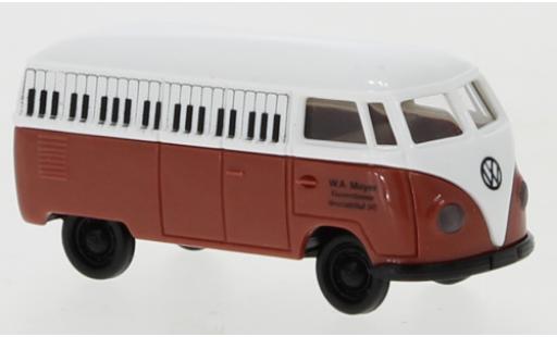 Diecast model cars Volkswagen T1 1/87 Brekina a Kasten Klavierstimmer 1950 Volkswagen T1 1/87 Brekina a Kasten Klavierstimmer 1950 diecast model cars