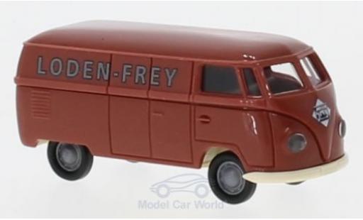 Diecast model cars Volkswagen T1 A 1/87 Brekina a Kasten Loden Frey Volkswagen T1 A 1/87 Brekina a Kasten Loden Frey diecast model cars