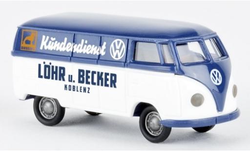 Volkswagen T1 1/87 Brekina a Kasten Löhr u. Becker Kundendienst 1950 diecast model cars