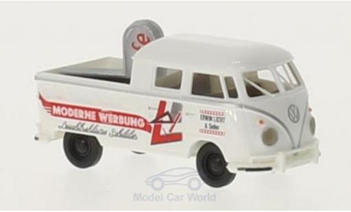 Diecast model cars Volkswagen T1 B 1/87 Brekina b DoKa Moderne Werbung mit Ladegut Volkswagen T1 B 1/87 Brekina b DoKa Moderne Werbung mit Ladegut diecast model cars