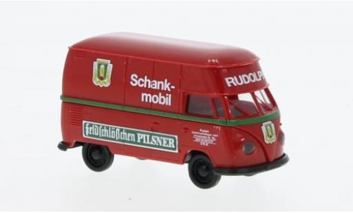 Volkswagen T1 1/87 Brekina b Gro&szlig;raum-Kasten Feldschl&ouml;&szlig;chen Schankmobil 1960 1:87 diecast model cars