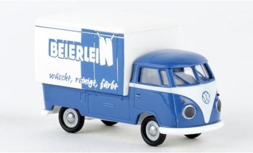 Volkswagen T1 1/87 Brekina b Großraum-Koffer Wäscherei Beierlein 1960 diecast model cars